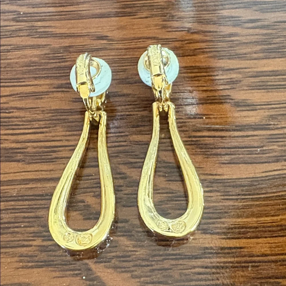 NWOT Swarovski clip earrings - Picture 2 of 5